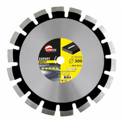 Leman - Disque Diamant Segments Asphalte 300x20 Ht 15