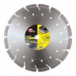 Disque Diamant Segments Asphalte, Béton Armé 350x25,4 Ht 10 - Leman