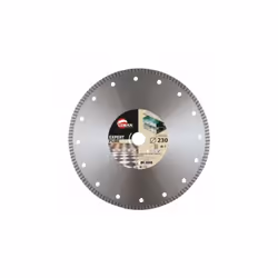 Disque diamant jante continue Leman SA - Grès cérame - Ø 250mm - 910250 : Signé Léman SA, ce disque cannelé à jante continue  ...