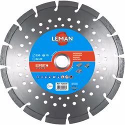 DISQUE DIAMANT SEGMENTS 125X22.2 HT10 Multimatériaux RAPIDITÉ ET PRÉCISION Disque à segments soudés laser. Tôle ventilée perf ...