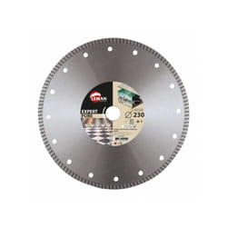 Leman - Disque diamant cannelé à jante continue - 125 mm - x 1 - 1.4 mm - 22,23 mm