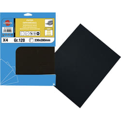 8 feuilles toile emeri 230X280 GR40 par 15 Lots