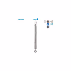 Foret faÏence/verre Classic ø 5 Long. 58mm