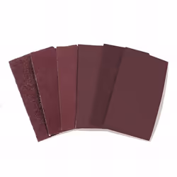 Lot de 50 patins velcro pour cale à poncer 73 x 125 mm Gr. 120 pour bois et métal. Bois, peinture, métal, plastique, mastic.  ...