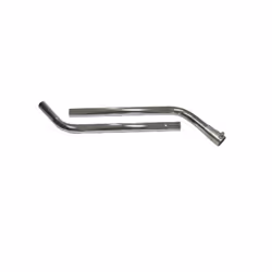2 tubes S métalliques 50cm D38mm Leman Tubes S métalliques de rechange pour aspirateurs ASP701, ASP702, ASP305 Leman. Longueu ...