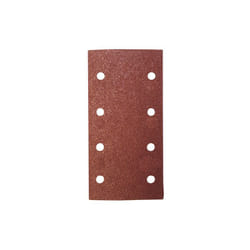 8 patins auto-agrippant corindon - 93 x 185 mm Gr. 120 - 8 trous - pour bois et métaux Leman 93185.08.83