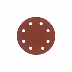 8 disques velcro corindon semi-vrac - D. 125 mm Gr. 80 - 8 trous pour bois et métaux Décapage, ponçage des bois, parquet, pei ...