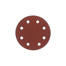 8 disques auto-agrippant corindon semi-vrac - d. 150 mm Gr. 120 - 6 trous pour bois et métaux Leman 15006.83