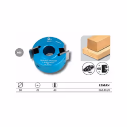 Description générale Le porte-outils à profiler Leman, modèle 068.40.20, est conçu pour le profilage et le moulurage sur bois ...