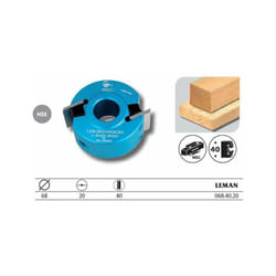 Leman - Porte-outils à profiler Diamètre 68 mm haut. 40 mm - 068.40.20