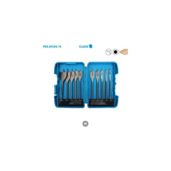 Coffret de 10 mèches plates bois Classic
