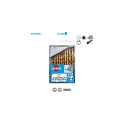 Coffret 13 forets métal hss titane Classic