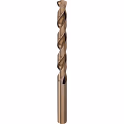 ETUI DE 5 FORETS METAL ACIER COBALT 5% MEULE D8 Usage intensif. Haute résistance à l'échauffement. Foret meulé en acier rapid ...