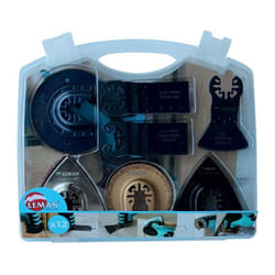 Coffret de 12 accessoires Leman multi-matériaux pour outil oscillant - 4500.12
