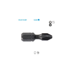Embout de vissage série 1/4'' - phillips® impact Classic ph N°3 Long. 25 Boite de 15
