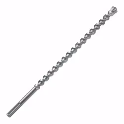 Foret SDS MAX max 4 taillants béton armé LEMAN 520 mm. Hauteur/Longueur utile : 400 mm. Béton armé, pierre, granit, brique, p ...