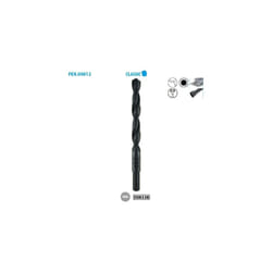 Leman - Foret métal laminé hss avec Queue réduite Classic ø 18 ø Queue 13 Long. 191 Long. Utile 130mm