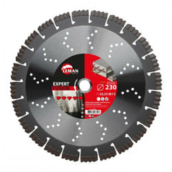 Leman - Disque diamant segments béton armé, granit Diam 350 x 20 x H 13 mm