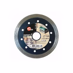 Leman - Disque diamant D. 230 Alésage 30/25,4/22,23 mm • Segment Turbo en croisillons extra-fin • Tole avec flasque renforcé  ...
