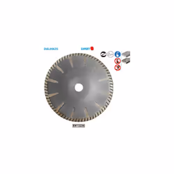 Disque diamant concave granit béton Expert ø 125 Ep. 2,8mm