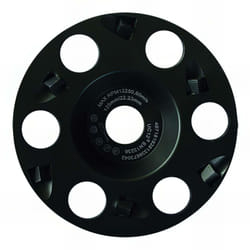 Leman - Plateau diamanté polycristallin d. 125 x 22,23 mm - ht. 4 mm