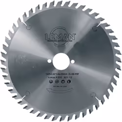 LAME CARBURE/PORTATIVE D185X20X2,4 24Z ALT POS MAFELL Denture alternée pour bois. Lames jusqu'à 235 mm livrées avec bagues de ...