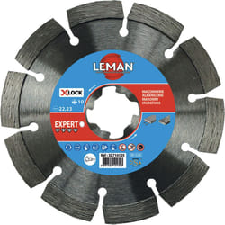 Disque diamant segments beton arme 125 xlock HT10