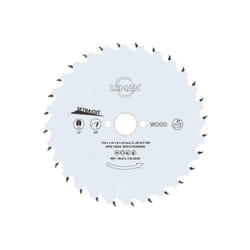 Lame de scies circulaires hm fine pour bois, diamètre 140 mm, 32 dents alternative positive Leman