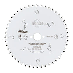 LEMAN Lame de scie circulaire HM Ultracut pour le bois - LSC.964C.W - 160 mm - 20 mm - 1.6 mm - 28 dents
