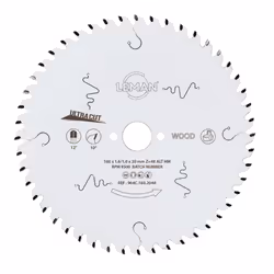 Lame fine LEMAN pour scie circulaire portative - pour bois