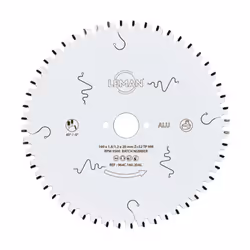 Lame scie circulaire aluminium Leman pour des coupes nettes et précises La lame scie circulaire pour la découpe de l'aluminiu ...
