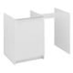 Meuble bas kitchenette - MODERNA - ABCE100D05 - 100cm - 1 porte - Niche réfrigérateur