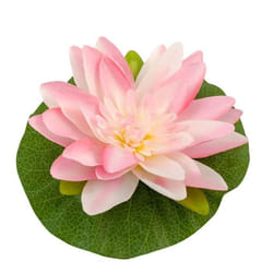 Fleur artificielle - NO NAME - Lotus rose - 22 cm - Atmosphère apaisante - Élégance chic