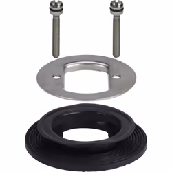 pour orifice d'évacuation Ø 52 mm, fabrication à partir de 1996 équipement Vis, bride en acier inoxydable, jointmodèle 6928.1 ...
