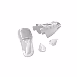 A.R.T. Kit plastique type origine blanc Yamaha PW50