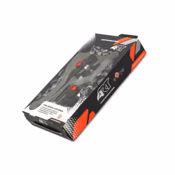 A.R.T. Leviers repliables noir/vis rouge par paire Honda