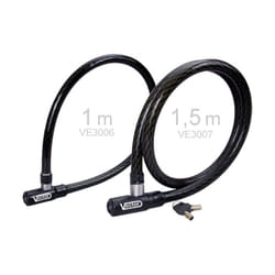 VECTOR Cadenas de cable antivol Max Lock - Ø20mm / 1,0m
