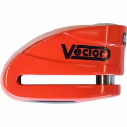 VECTOR Bloque-disque avec alarme The Max Alarm (120dB) - Ø14mm - Classe SRA, noir