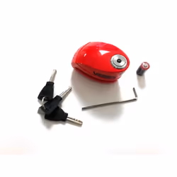 VECTOR Bloque-disque avec alarme The Max Alarm (120dB) - Ø14mm - Classe SRA, noir