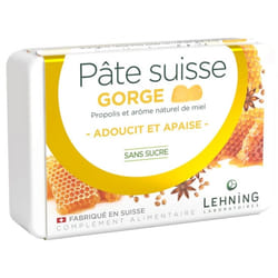 Laboratoires Lehning Pâte Suisse Gorge 40 Gommes