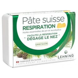 Laboratoires Lehning Pâte Suisse Respiration 40 Gommes
