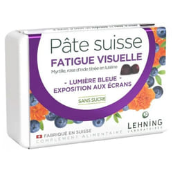 Laboratoires Lehning Pâte Suisse Fatigue Visuelle 40 Gommes