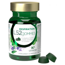 Laboratoires Lehning L52 Gommes Respiration 45 Gummies