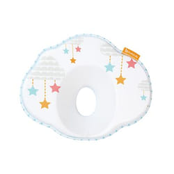 Badabulle B050203 appuies-têtes pour bébés Coton, Polyester Multicolore, Blanc