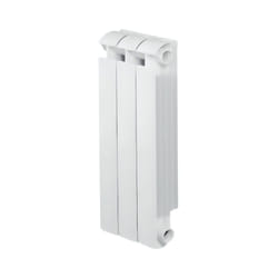 Radiateur fonte alu 486W chauffage central 3 éléments klass 800 blanc