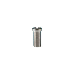 Vis seule pour bonde évier inox, diamètre 12 mm, hauteur 20 mm