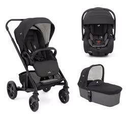 JOIE - Poussette TRIO CHROME Shale + I-GEMM3 Shale + Nacelle Shale