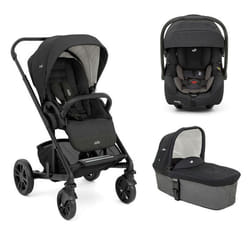 JOIE - Poussette TRIO CHROME Shale + I-GEMM3 Shale + Nacelle Shale