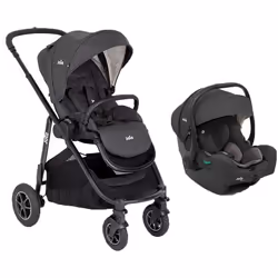 JOIE - Poussette DUO Versatrax + I-Gemm 3 Shale