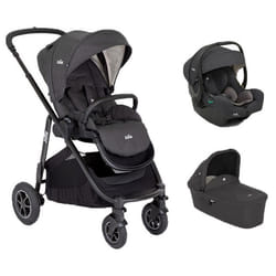 JOIE - Poussette TRIO Versatrax + I-Gemm 3 + Nacelle Ramble XL Shale